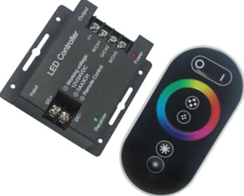 Сенсорный радио RGB-Контроллер 24А-RF-6 кнопок